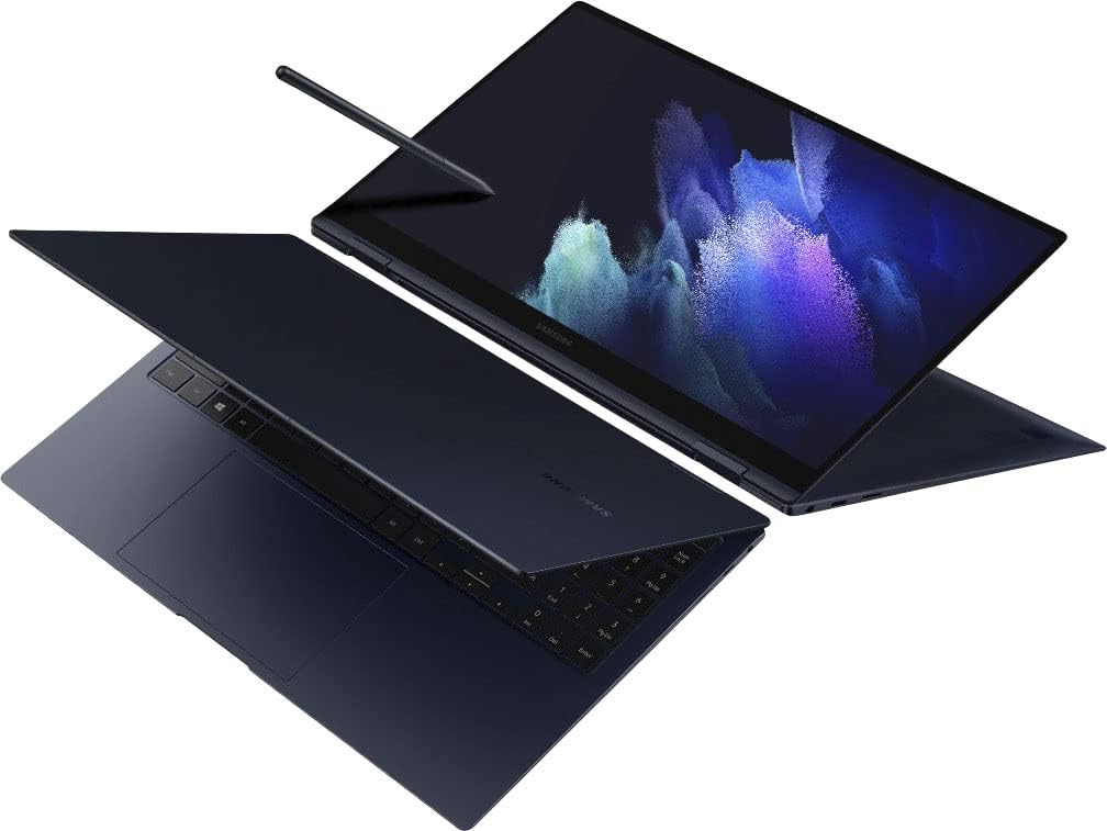 Samsung Galaxy Book Pro 360 NP950QDB Touch 15.6" Renewed (Grade C) Core i5-1135G7 8GB RAM 512GB SSD Drive GPU Integrated Blue