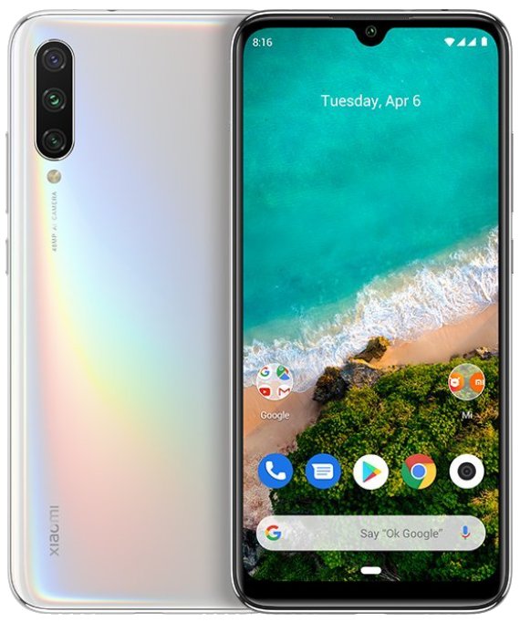 Xiaomi Mi A3 128GB DS Renewed Grade BC Grey (Unboxed)