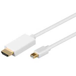 Goobay 2m Mini DisplayPort - HDMI Cable White