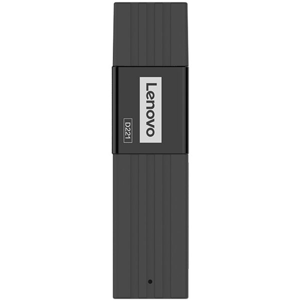 USB Card Reader Lenovo D221, SD - microSD, Black