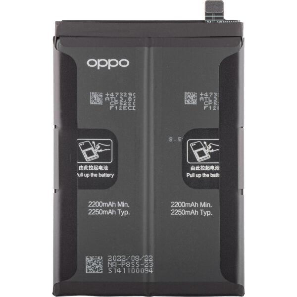 Battery BLP855 for Oppo Reno8 T 5G / Reno8 / Find X5 Lite / Reno7 5G