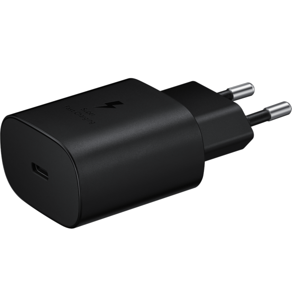 Wall Charger Samsung, 25W, 3A, 1 x USB-C, Black EP-TA800NBEGEU