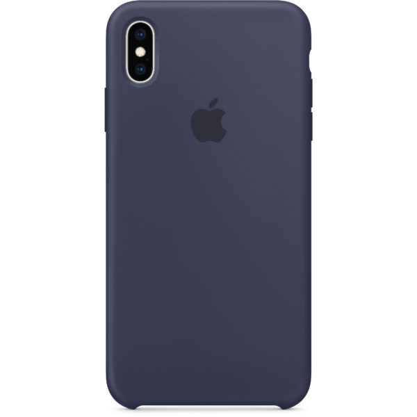 Silicone Case For Apple iPhone XS Max, Midnight Blue MRWG2ZM/A