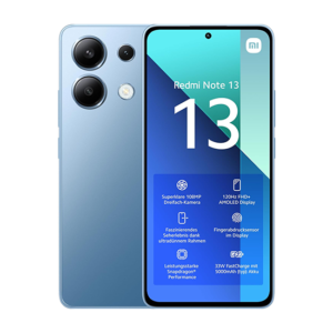 Xiaomi Redmi Note 13 4G Dual Sim 8GB RAM 128GB - Blue