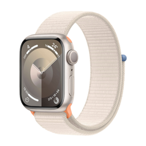 Watch Apple Watch Series 9 GPS 41mm Starlight Aluminium Case with Sport Loop - Starlight