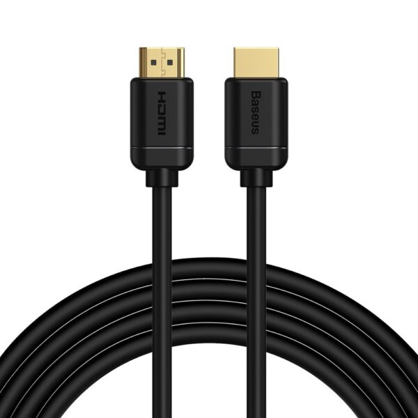 Cable HDMI Baseus 2.0 4K 60 Hz 3D HDR 18 Gbps 3 m (CAKGQ-C01) black 6953156222533