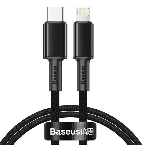 Cable USB Baseus Type C 20 W 1 m (CATLGD-01) black 6953156231917