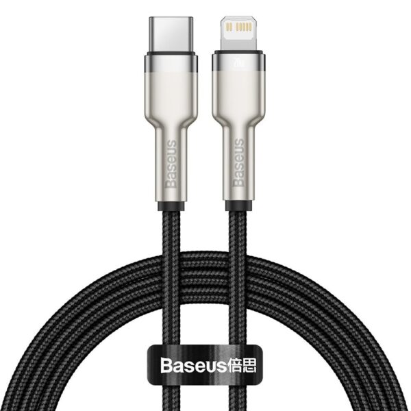 Cable Baseus USB Type C 20 W 1 m (CATLJK-A01) black 6953156202061