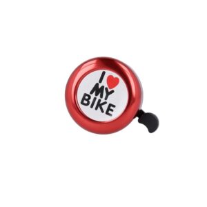 Bicycle bell I love my bike red 5900495964434