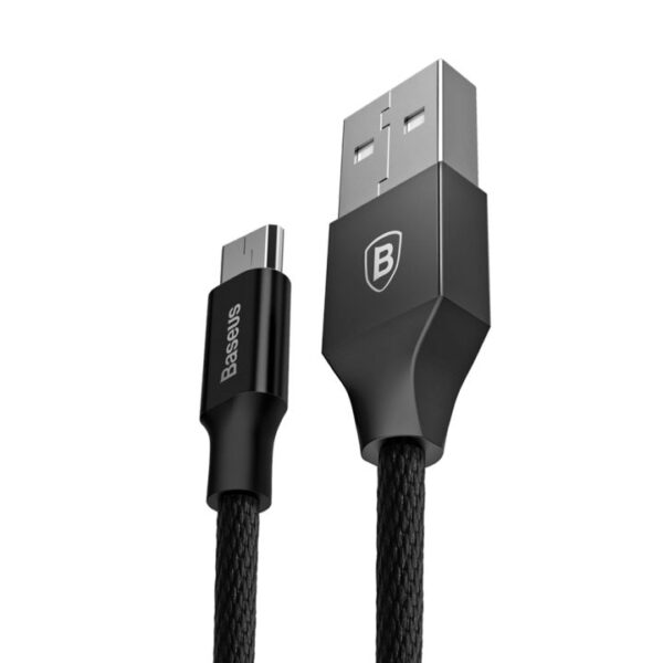 Cable Baseus Yiven USB - microUSB 1,5 m 2A black 6953156260733