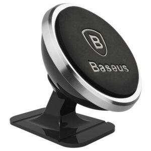 Car holder Baseus 360 magnetic silver (SUCX140012) 6932172627058