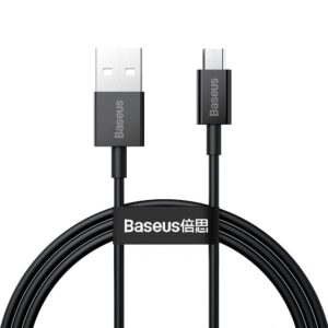 Cable USB Baseus micro 2A 1m (CAMYS-01) black 6953156208476