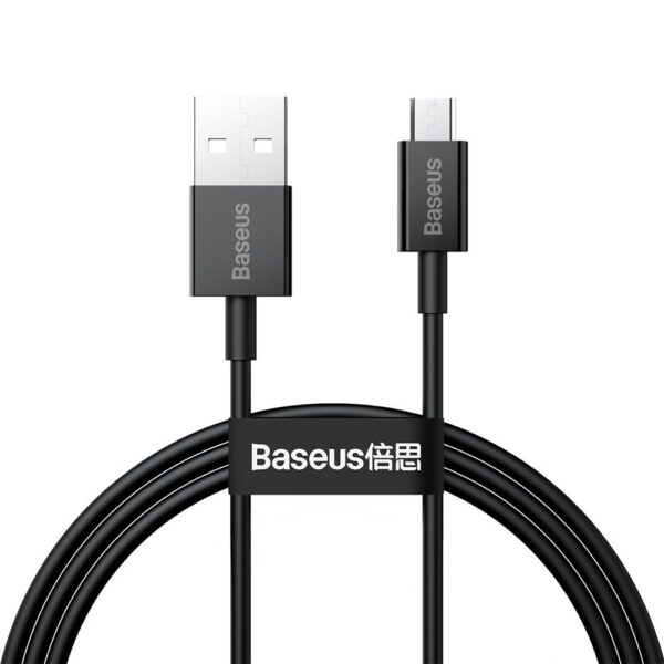 Cable USB Baseus micro 2A 1m (CAMYS-01) black 6953156208476