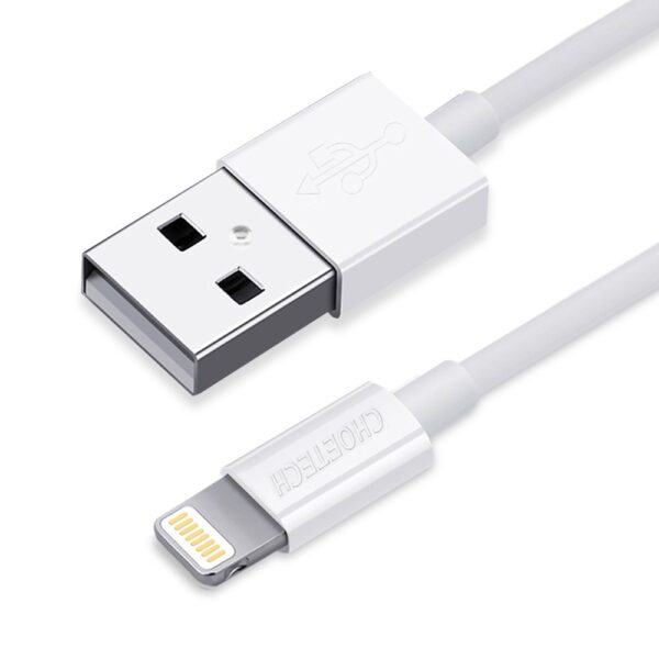 Cable Choetech MFI USB - Lightning 1.2m (IP0026 white) 6971824971606