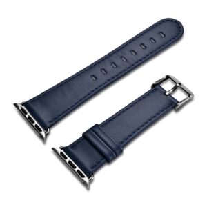 Band iCarer Leather Vintage made of natural leather Watch 3 38mm/2 38mm/1 38mm (RIW117-DB(38)) dark blue 6958955841046