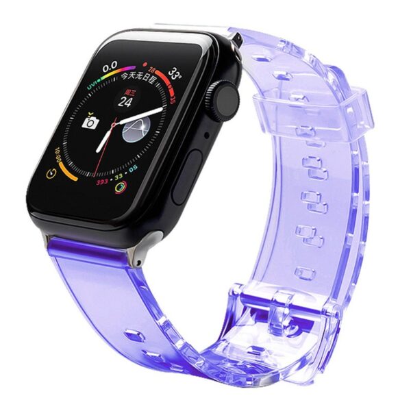 Silicone band Apple Watch 6/5/4/3/2 (44mm/42mm) violet 9145576225615