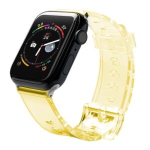 Silicone band Apple Watch 6/5/4/3/2 (44mm/42mm) yellow 9145576225622