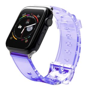 Silicone band Apple Watch 6/5/4/3/2/SE (40mm/38mm) violet 9145576225660