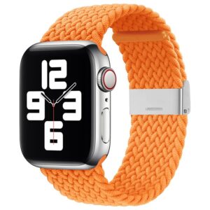 Braided band Strap Fabric Watch 7/ 6/ SE/ 5/ 4/ 3/ 2 (41mm/ 40mm/ 38mm) orange 9145576237809