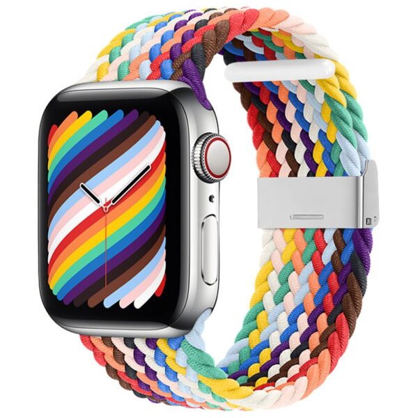 Strap Fabric band Apple Watch 7/6/SE/5/4/3/2 (45mm/44mm/42mm) multicolor 9145576237823