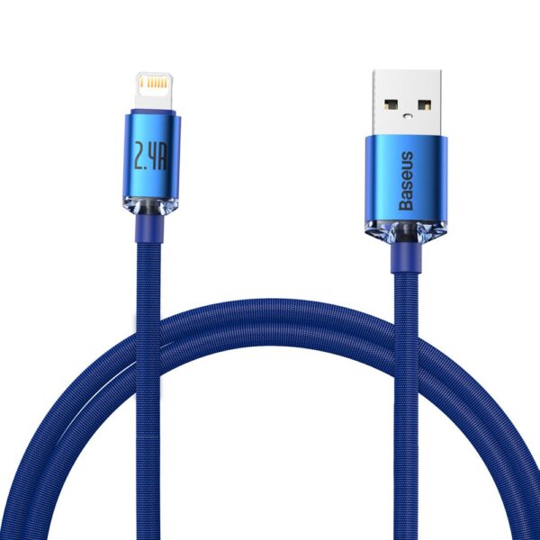 Cable USB Baseus Type A 2.4A 1.2m (CAJY000003) blue 6932172602697