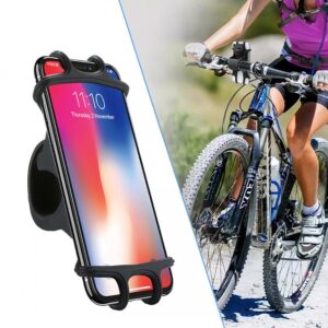 UNIVERSAL SILICONE BIKE MOBILE PHONE HOLDER 4-6'