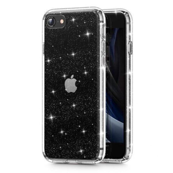 BACK CASE HIGH QUALITY GLITTER IPHONE 7/8/SE 2020/2022 CLEAR 9589046920646