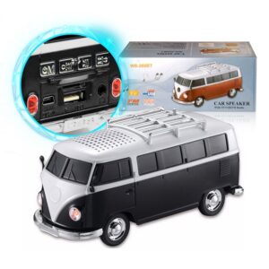 Mini bus bluetooth speaker black