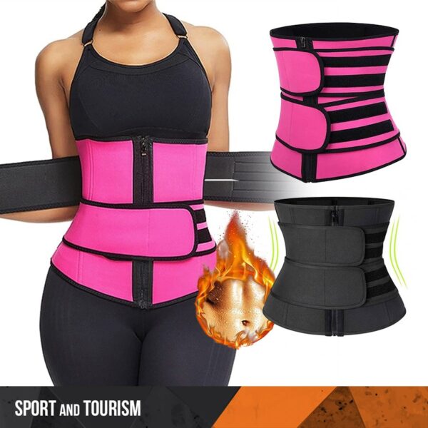 Neoprene slimming belt for excercise black