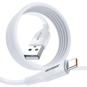 Cable USB Joyroom Type C 6A 1m (S-1060M12) white 6941237169518