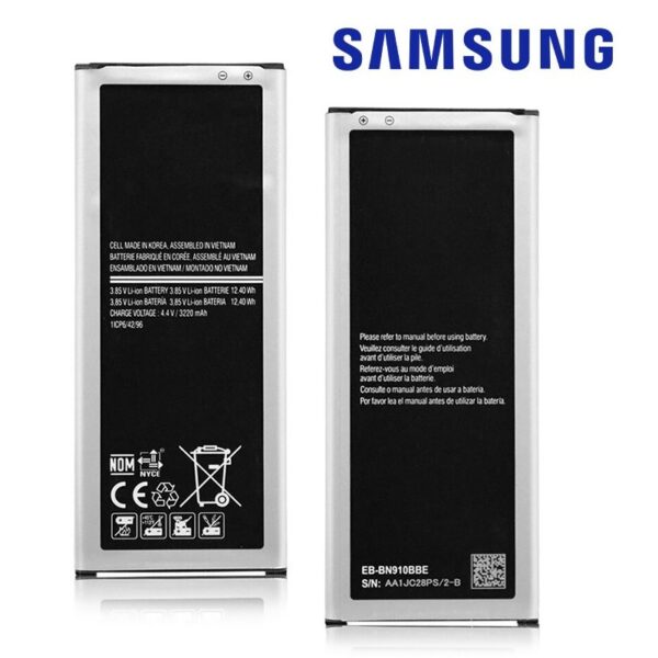 Battery SAMSUNG Note 4 EB-BN910BBE 3220mAh