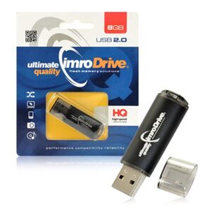 Pendrive IMRO BLACK 8GB black 5900495356451