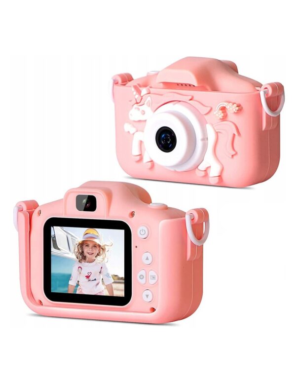 DIGITAL MINI CAMERA FOR KIDS UNICORN PINK