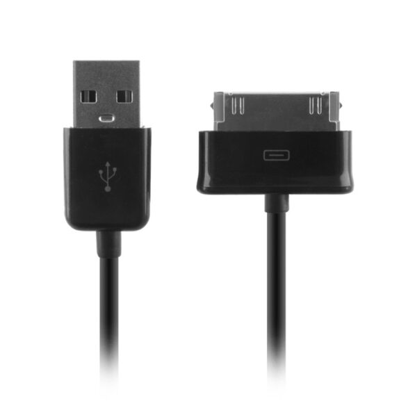 Cable USB 30-pin Samsung Galaxy Tab black 5900495235022