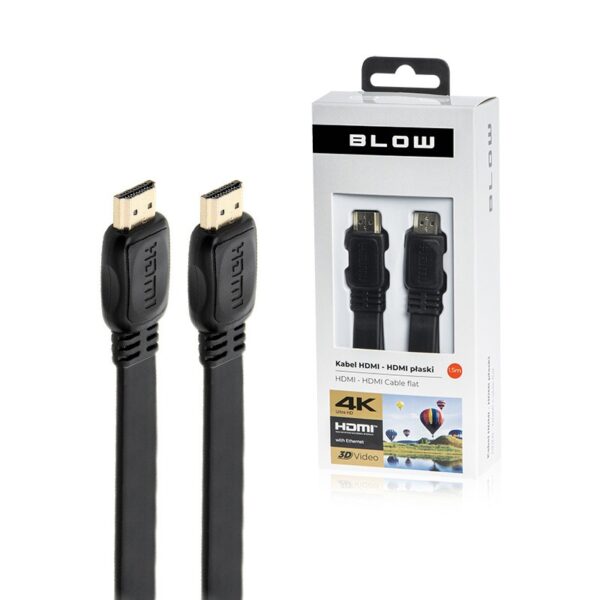 Cable BLOW HDMI - HDMI CLASSIC flat 1,5m