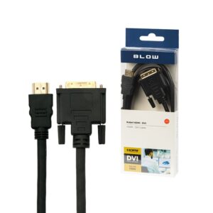 Cable BLOW DVI - HDMI 3m BLISTER