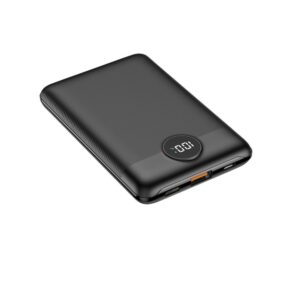 Power bank VEGER S11 10 000mAh LCD Quick Charge PD22.5W black 6970453554181