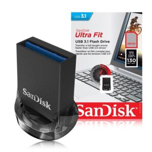 Pendrive SanDisk 128GB USB 3.1 Ultra Fit 619659163761