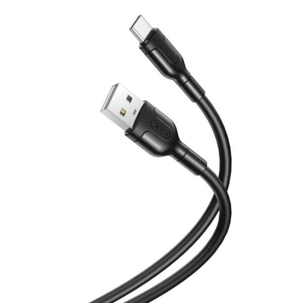 Cable XO NB212 USB - USB-C 1.0 m 2.1A black 6920680827763