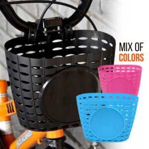 basket for children's bicycle (mix of colors)