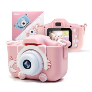 DIGITAL MINI CAMERA FOR KIDS CAT PINK