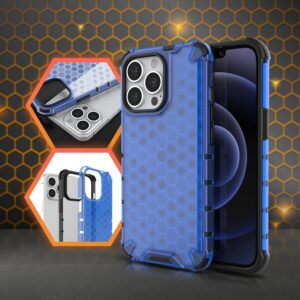 Back Case Honeycomb iPhone 13 Pro Max blue 9145576213247