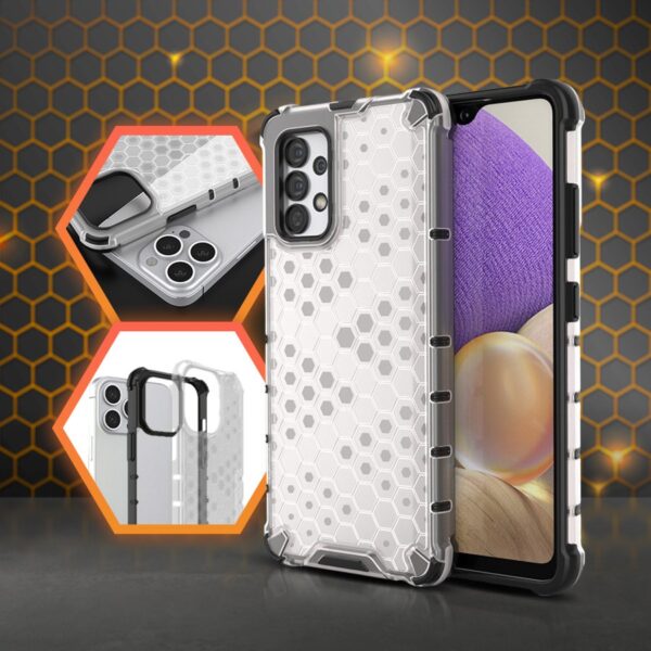 Back Case Honeycomb Samsung A72 4G transparent 9111201925533