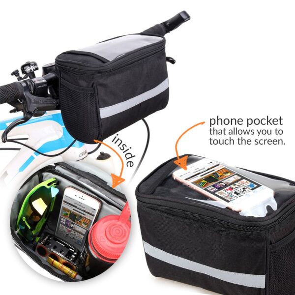 UNIVERSAL BIKE BAG FOR STEERING WHEELS