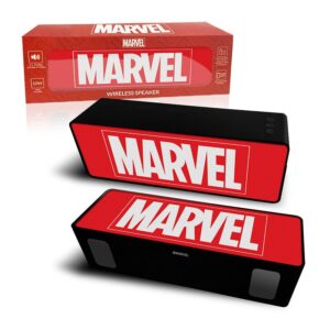 Portable wireless speaker 10W 2.1 Marvel 001 red