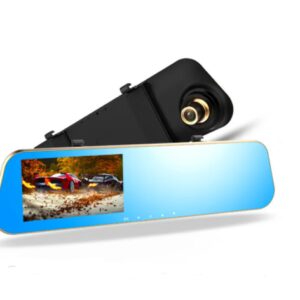 Car mirror with car recorder and two cameras DVR DV460