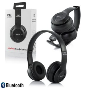 !!!best price!!! Bluetooth Wireless Headset P47 MP3 FM black