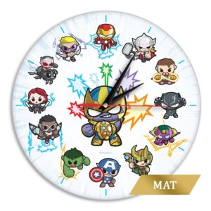 Matt Wall Clock Avengers 006