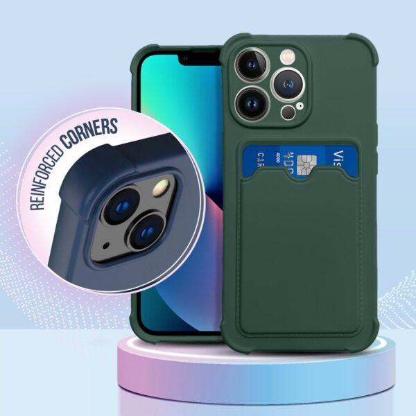 Armor Card Case Samsung A22 4G green 9145576236734