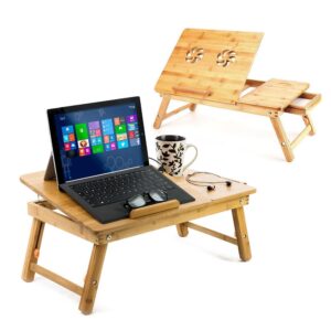 Bamboo Table for Laptop